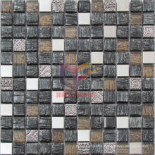 Archaized Mosaic Made by Glass and Metal (CFM945)